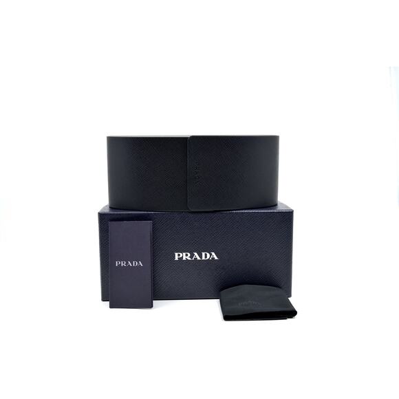 NEW PRADA 08YS DARK HAVANA BROWN WOMEN'S AUTHENTIC SUNGLASSES - Picture 13 of 13